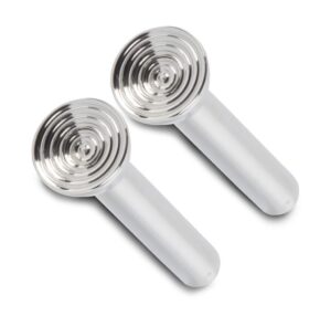 EDDIE MOTORSPORTS Door Lock Knob Pair Polished MS274-18P