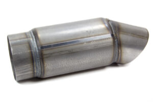 BEYEA CUSTOM HEADERS Muffler 3.5 w/Turn Down MUF3.5