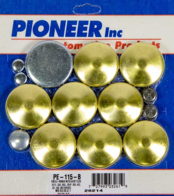 PIONEER 350 Pontiac Freeze Plug Kit – Brass PE-115-B