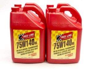 REDLINE OIL 75W140NS GL-5 Gear Oil Case 4×1 Gallon 57105