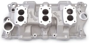 EDELBROCK SBC Three Deuce Manifold – 262-400 5419