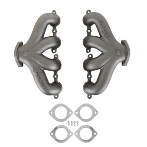 HOOKER Exhaust Manifold Set GM LS – Center Dump 8504HKR