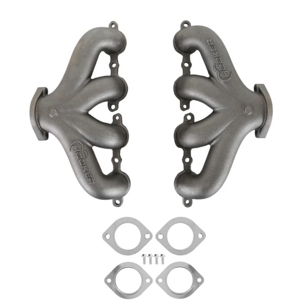HOOKER Exhaust Manifold Set GM LS – Center Dump 8504HKR