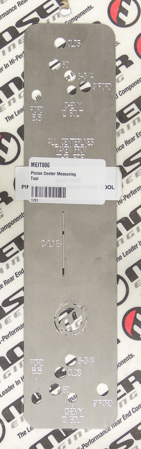 MOSER ENGINEERING Pinion Center Measuring Tool T006