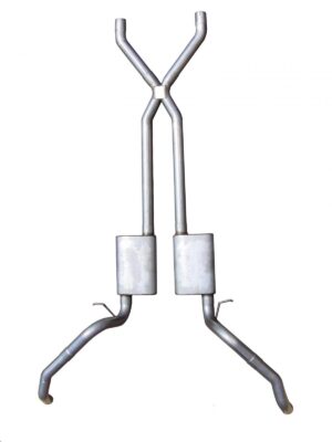 PYPES PERFORMANCE EXHAUST 67-69 F-Body Crossmember Back Exhaust SGF60R