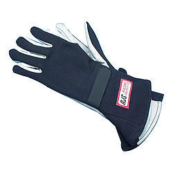 RJS SAFETY Gloves Nomex D/L XL Black SFI-5 600010106