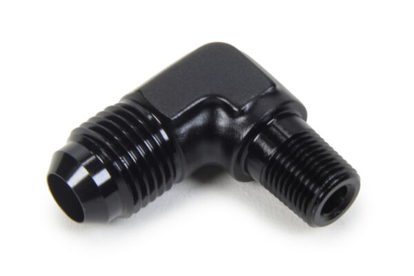TRIPLE X RACE COMPONENTS AN to NPT 90 Degree #6 x 1/8 HF-99061BLK