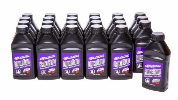 MAXIMA RACING OILS Brake Fluid Dot 4 Case 24 x 16.9oz. Bottle 80-86916