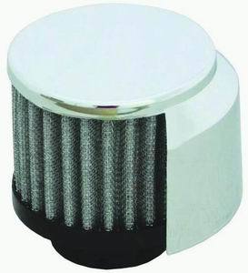 RACING POWER CO-PACKAGED Clamp On Filter Breather W/Shield 1-3/8In Hole R9517X