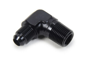 TRIPLE X RACE COMPONENTS AN to NPT 90 Degree #6 x 3/8 HF-99063BLK