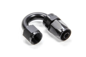 TRIPLE X RACE COMPONENTS #6 180 Degree Swivel Hose End HF-28006BLK
