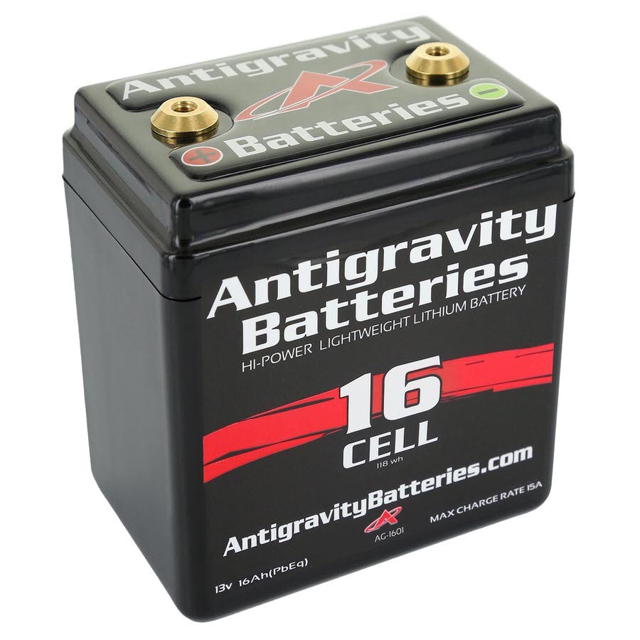ANTIGRAVITY BATTERIES Lithium Battery 480CCA 12Volt 4Lbs 16 Cell AG-1601