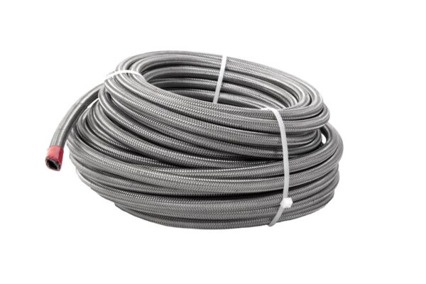 AEROMOTIVE 6an PTFE S/S Braided Hose 20ft 15316