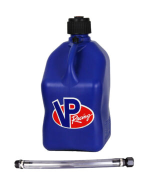 VP RACING Motorsports Jug 5.5 Gal Blue Square w/Hose 3536-CA