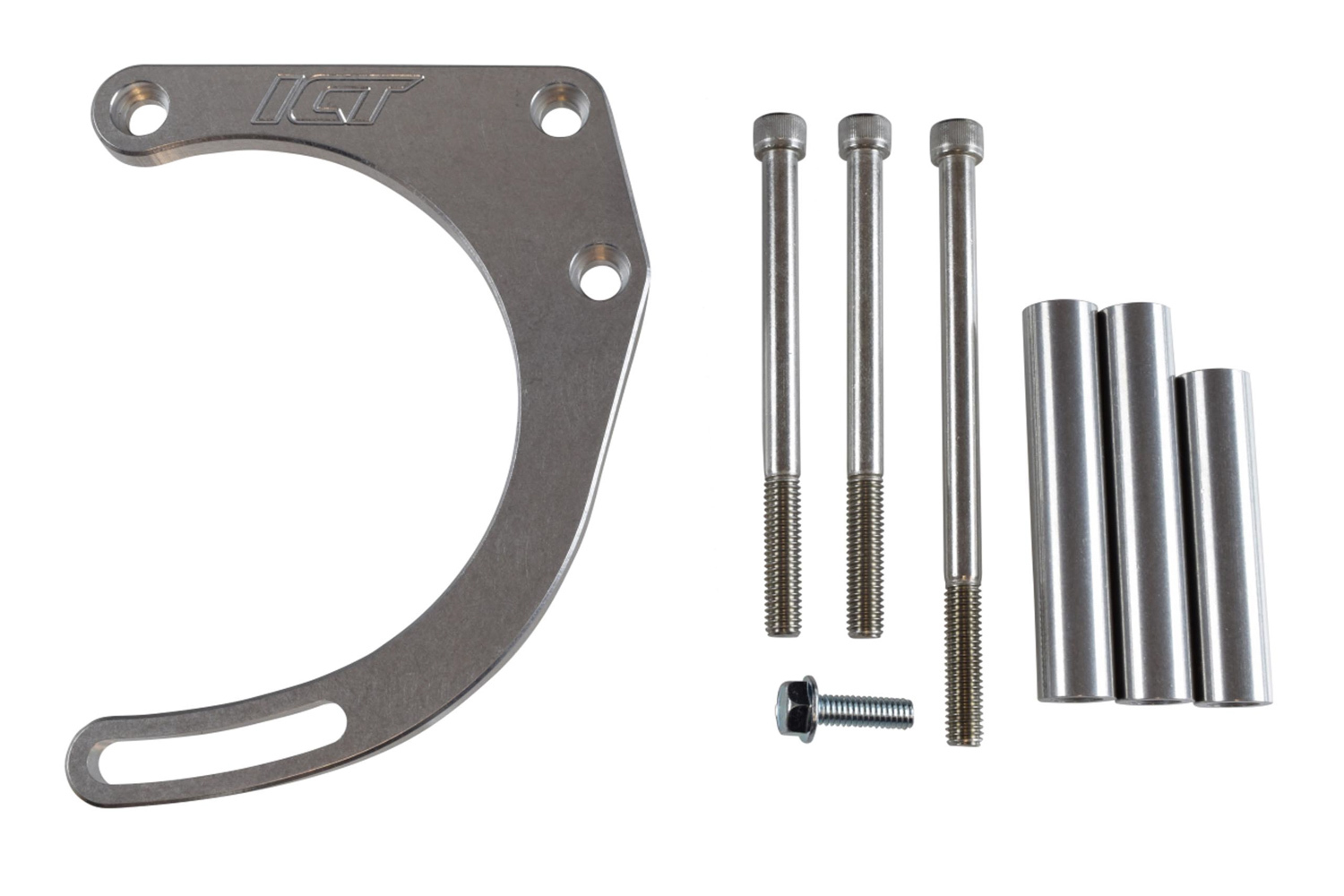 ICT BILLET SBC Billet Low Mount Alt ernator Bracket 551672E