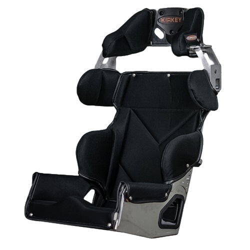 KIRKEY Seat Kit Aluminum 18.5in W/Seat Cover Road Race 81185KIT