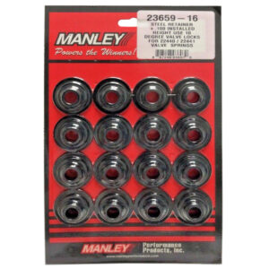 MANLEY 1.550 10-Degree Valve Spring Retainers – Steel 23659-16