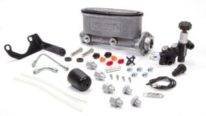 WILWOOD Alum Tandem M/C Kit w/ Brkt & Prop Valve 1in 261-13269