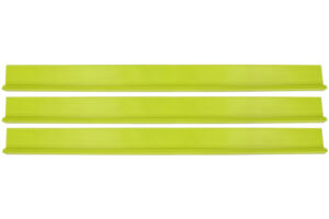 DOMINATOR RACE PRODUCTS Dirt Rocker Set Flou Yellow 3pc 1100-FLO-YE