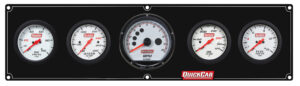 QUICKCAR RACING PRODUCTS Extreme 4-1 Panel w/Tach OP/WT/OT/FP15 Black 61-7351