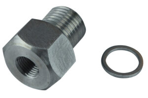 ICT BILLET LS Engine Swap M16 x 1.5 Adapter to 1/8 NPT 551172