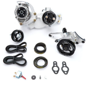 JONES RACING PRODUCTS Serpentine Drive Kit SBC w/ P/S – W/P & Alt 1441-AL-72