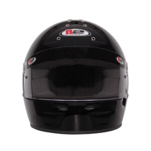 B2 HELMETS Helmet Vision Metallic Black 57-58 Small SA20 1549A11