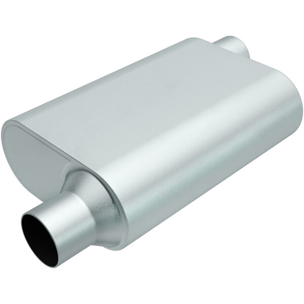 MAGNAFLOW PERF EXHAUST Rumble Aluminizd Muffler 3in Offset In/Out R23043
