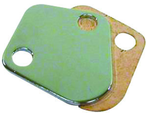 RACING POWER CO-PACKAGED BBC Fuel Pump Block-Off Plate R2058