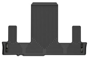 HUSKY LINERS 21-   Chevy Tahoe Floor Liners Second Row Black 14231