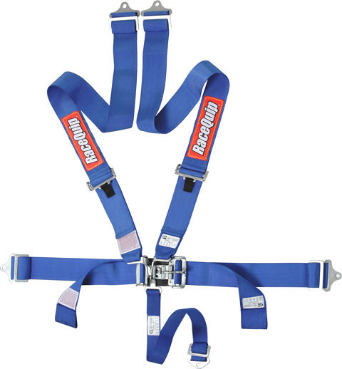 RACEQUIP 5pt Harness Set L&L Blue SFI 711021RQP