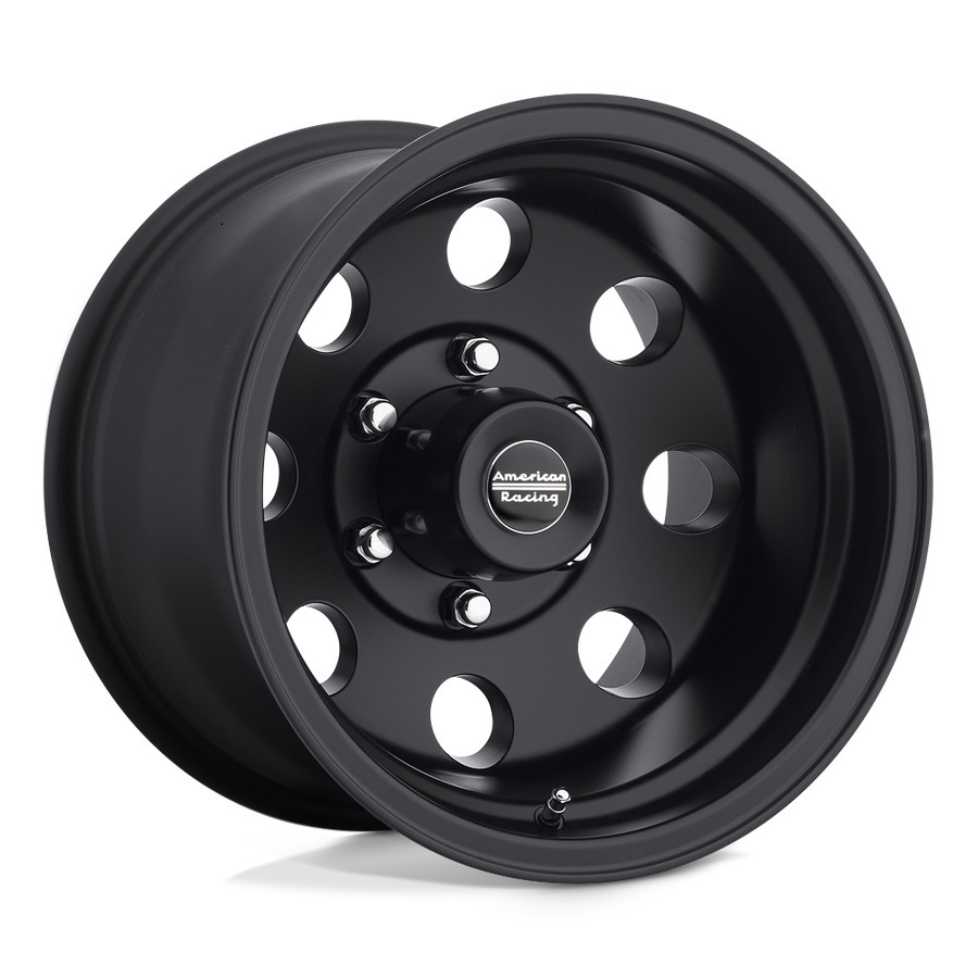 AMERICAN RACING WHEELS BAJA 15×8 5×114.30 Satin Black Wheel AR1725866B