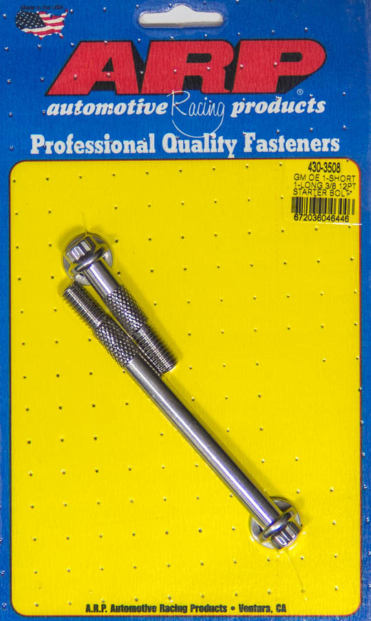 ARP S/S Starter 12pt Bolt Kit 3/8-16 x 1.975/4.660 430-3508