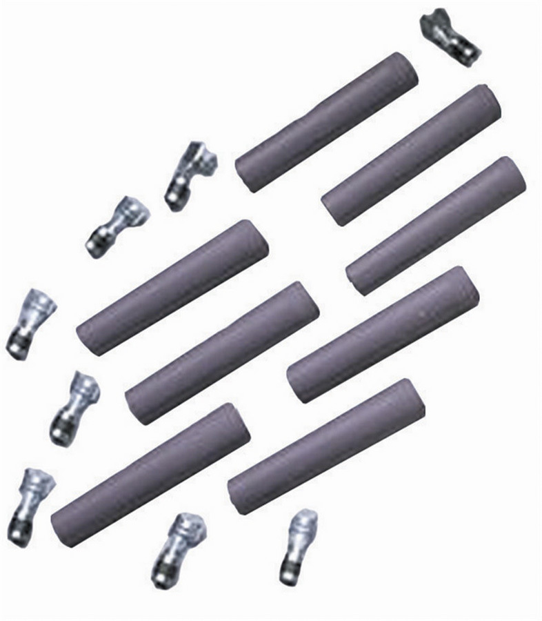 TAYLOR/VERTEX Spark Plug Boot/Terminal Kit 180deg Gray 46083