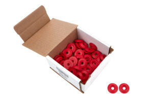 ALLSTAR PERFORMANCE Countersunk Washer Red 50pk ALL18692-50