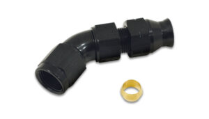 VIBRANT PERFORMANCE Fitting  Tube Adapter  4 5 degree  -6AN Female to 16556