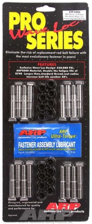 ARP BBC Rod Bolt Kit – Fits 396-427 w/3/8in 235-6402