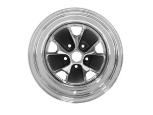 DRAKE AUTOMOTIVE GROUP 14 x 7 Mustang Styled Steel Wheel Charcoal C5ZZ-1007-BR