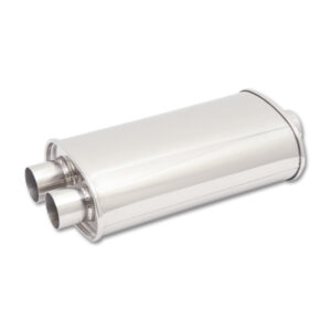 VIBRANT PERFORMANCE STREETPOWER Oval Muffler 3in inlet 1111