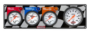 QUICKCAR RACING PRODUCTS Gauge Panel OP/WT/OT w/ Tach 61-60413
