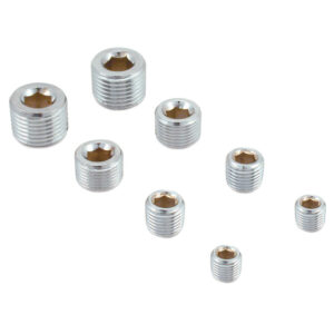 SPECTRE Pipe Plug Kit Chrome SPE-60183
