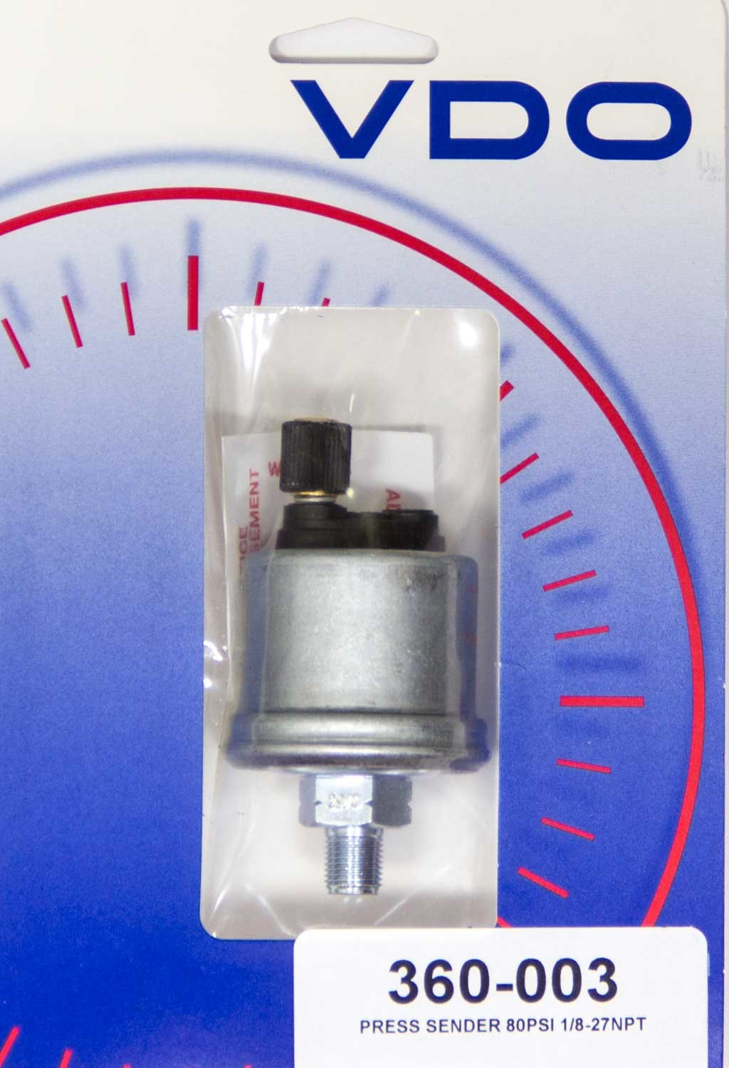 VDO Oil Press.Sender 0-80psi 360-003