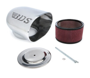 BLOWER DRIVE SERVICE Single Dominator Scoop Polished  w/Filter SC-9006