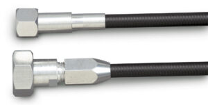 LOKAR Speedometer Cable Kit U-Cut-To-Fit Black SP-1500U