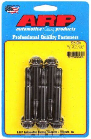 ARP Bolt Kit – 12pt. (5) 10mm x 1.5 x 70mm 672-1009