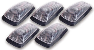 PACER PERFORMANCE Hi-Five Cab Roof Lights Clear 5 Light Kit 20-220C