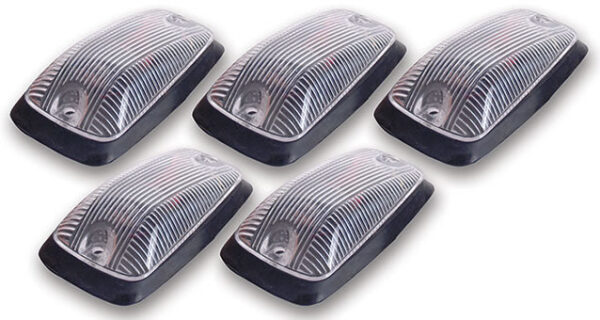 PACER PERFORMANCE Hi-Five Cab Roof Lights Clear 5 Light Kit 20-220C
