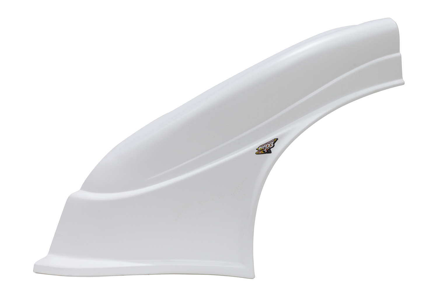 FIVESTAR MD3 Plastic Dirt Fender White New Style 007-25-WL