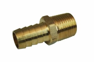 MOROSO Fitting  1/2 NPT x 5/8 Barb  Straight Brass 22735