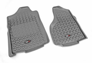 RUGGED RIDGE Floor Liner  Front; Gray 2009-2011 Dodge Ram 15 84903.04